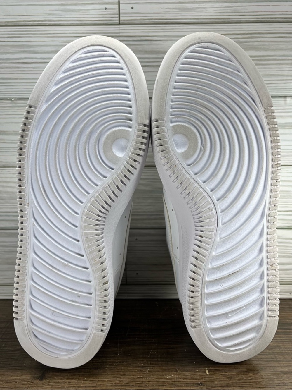 Nike Court Vision Alta Women’s Triple White Shoes - Women’s Size 8.5 - Picture 9 of 10
